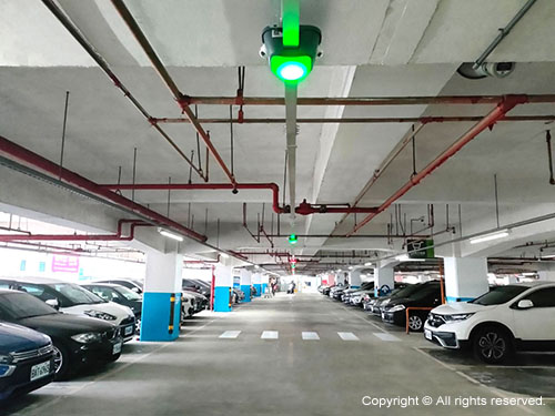 Hsinchu Carrefour Zhubei Car Park Implement with Parkxper LPR system