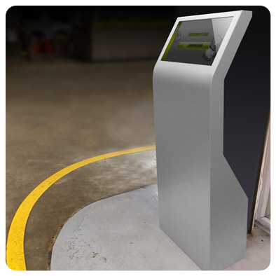 智慧觸控式尋車系統Kiosk