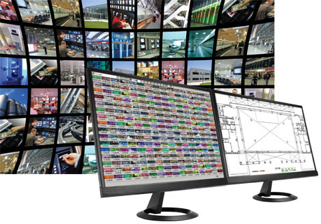 遠端多工監控各區停車場狀態